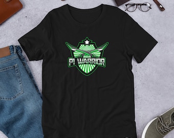 Cyber Security P1 Warrior Short-Sleeve Unisex T-Shirt