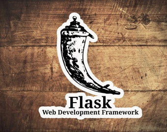 Autocollants Flask Web Development Framework
