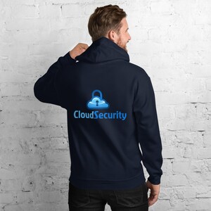 Cloud Security Unisex Hoodie – Cyber Security Design image 3