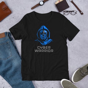 Cyber Security - Cyber Warrior Short-Sleeve Unisex T-Shirt