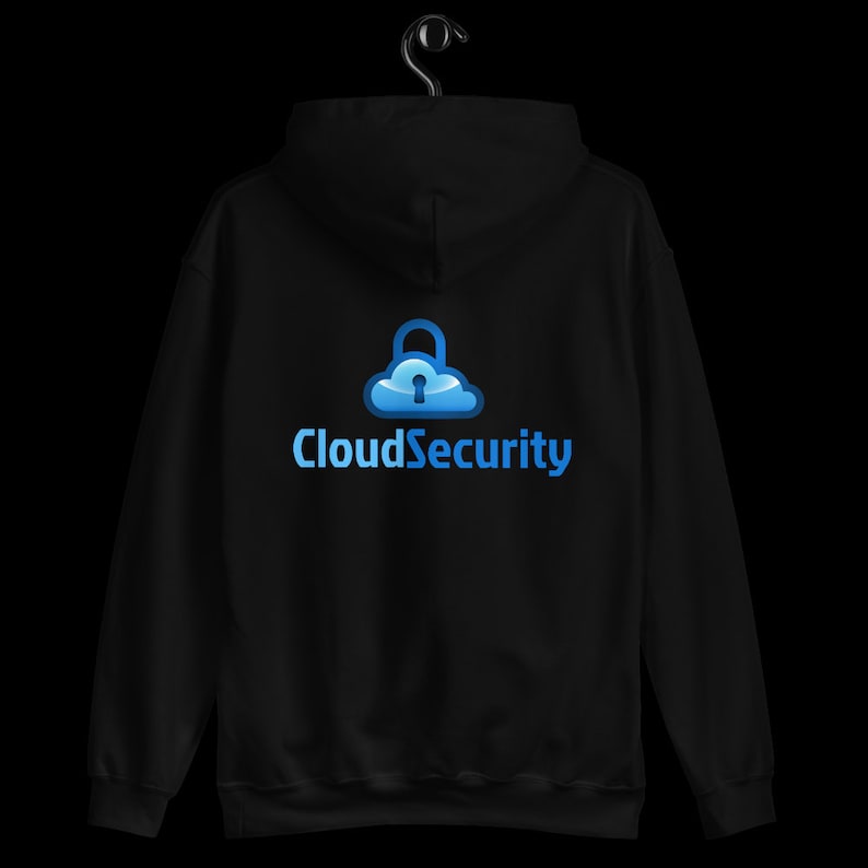 Cloud Security Unisex Hoodie – Cyber Security Design image 2