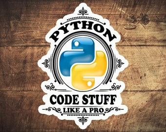 Python - Code Stuff Like A Pro stickers