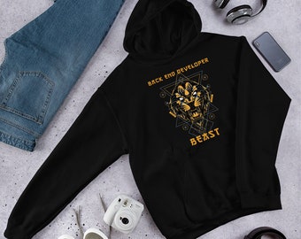Back End Developer Beast Unisex Hoodie