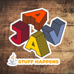 Java - Stuff Happens - JavaScript   stickers