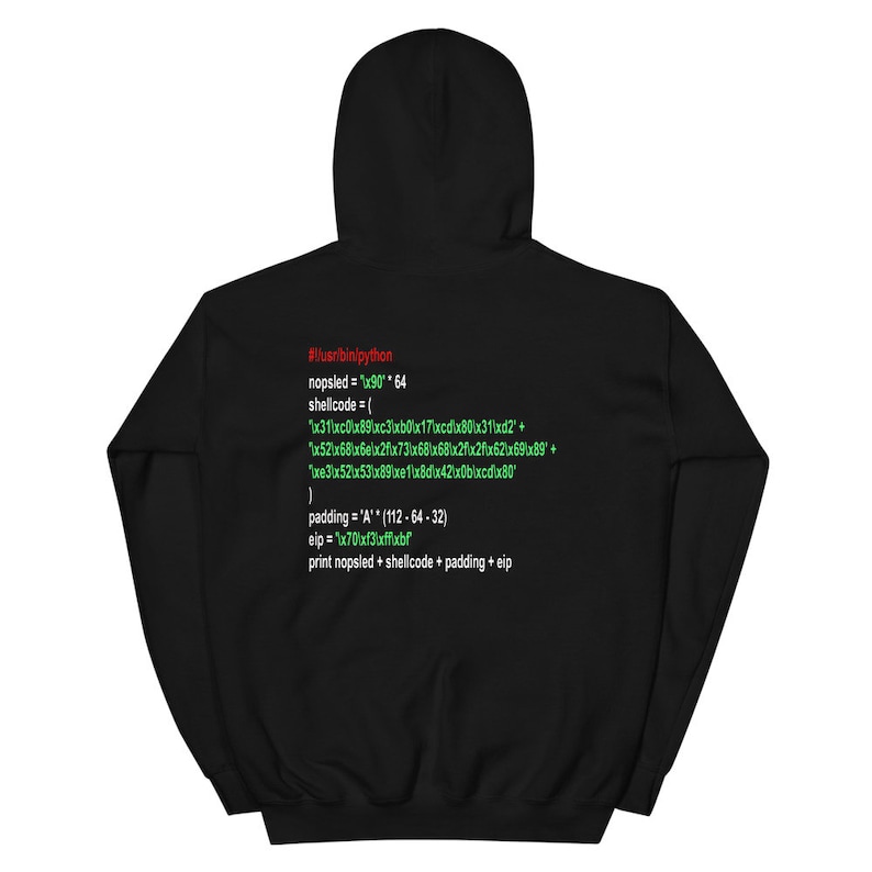 Cyber Security Hacker Buffer Overflow Shellcode Unisex - Etsy