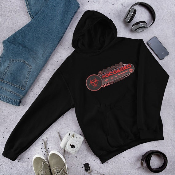 Cyberpunk Arasaka Corporation in Red V2 Unisex Hoodie Etsy UK
