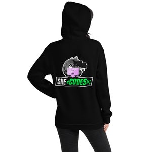 Women Who Code - She Codes Unisex Hoodie
