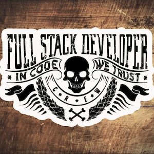 Full Stack Developer   stickers