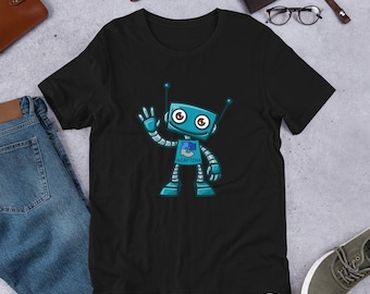 ReCaptcha Robot - Captcha  - I am not a robot Short-Sleeve Unisex T-Shirt