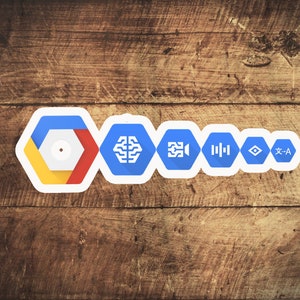 Cloud Computing: adesivi per elementi di machine learning cloud di Google