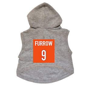 Furrow #9 Dog Cat Hoodie Premium Football Sweatshirt