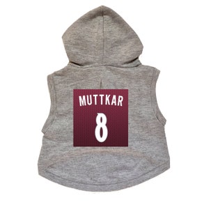 Muttkar #8 Dog Hoodie Premium Hockey Sweatshirt