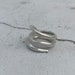 Silver Line Ring - Etsy