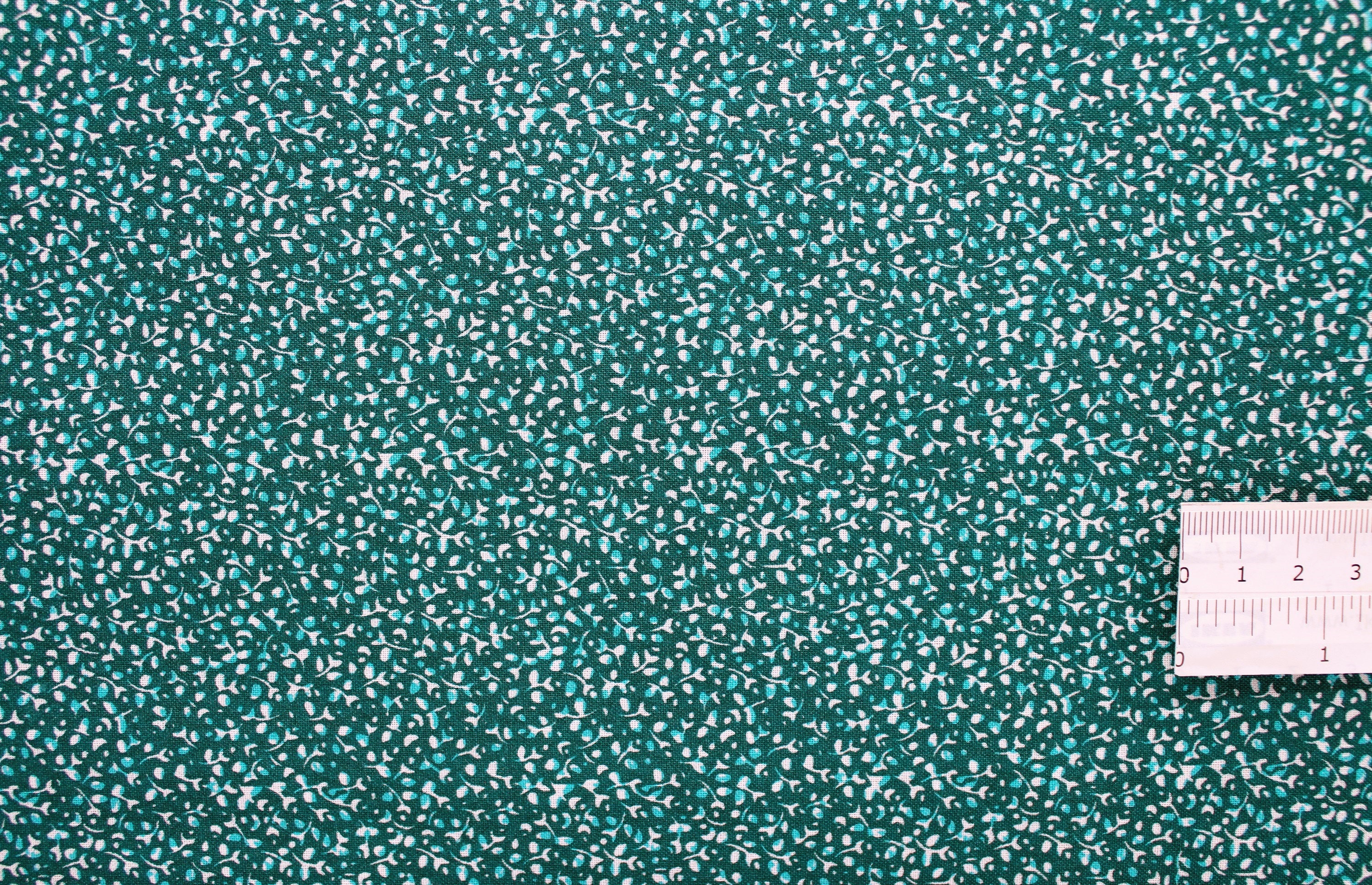 Cotton Fabrics With Very Small Floral Motifs for Dollhouses, Patchwork ...