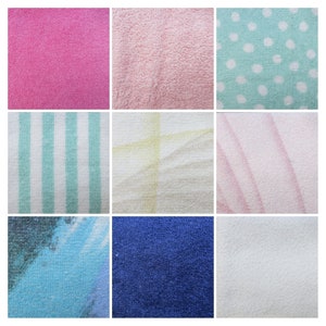 Tessuto in spugna per case delle bambole, patchwork, trapunta, vestiti per bambole, tessuti a piccoli motivi per 1:12, 1:6