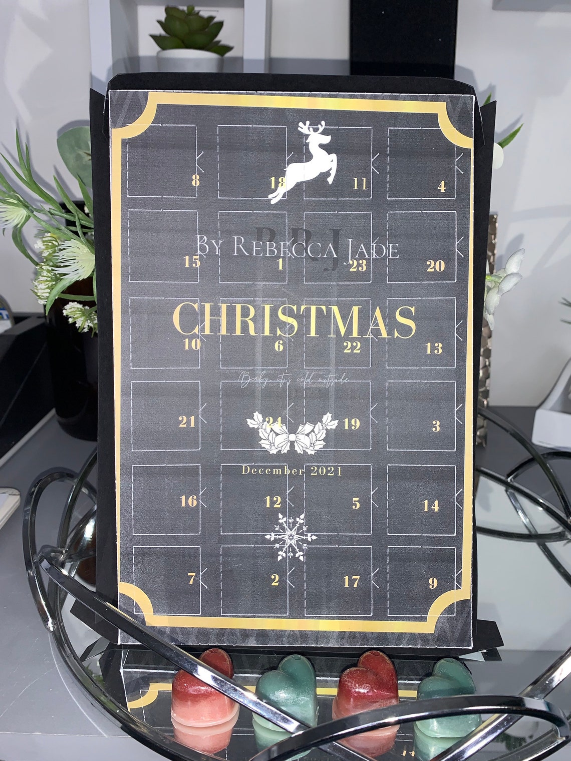 Wax melt advent calendar Etsy