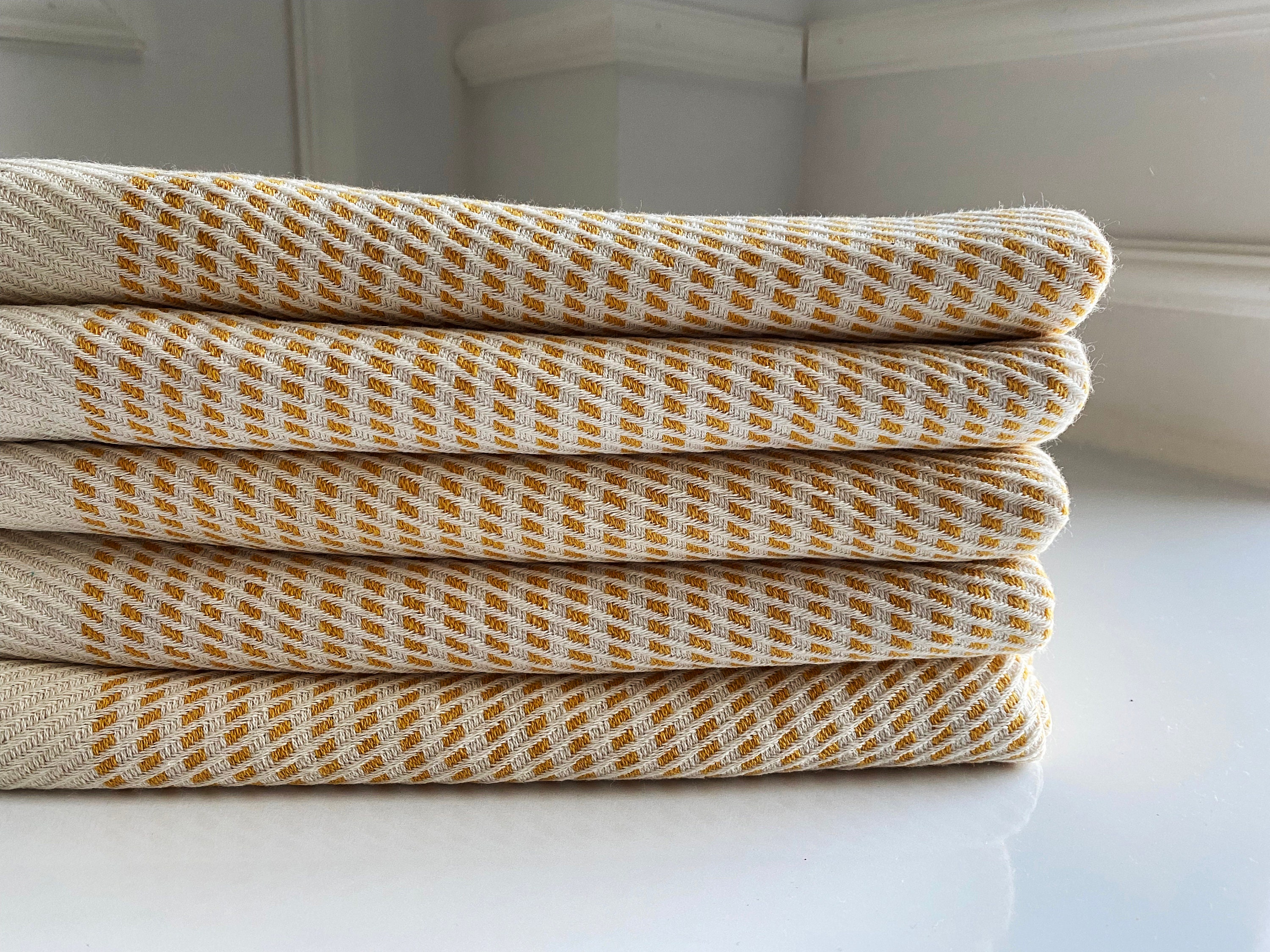 Organic Cotton Mustard Towel, Quick Dry Bath Towel, Bridesmaid Gift