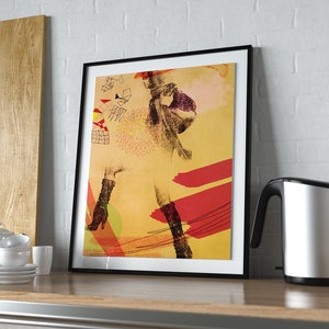 Fashionista Girl | Giclée Art Print | Wall Art | Home Decor | High Fashion | A5 A4 A3 A2 A1