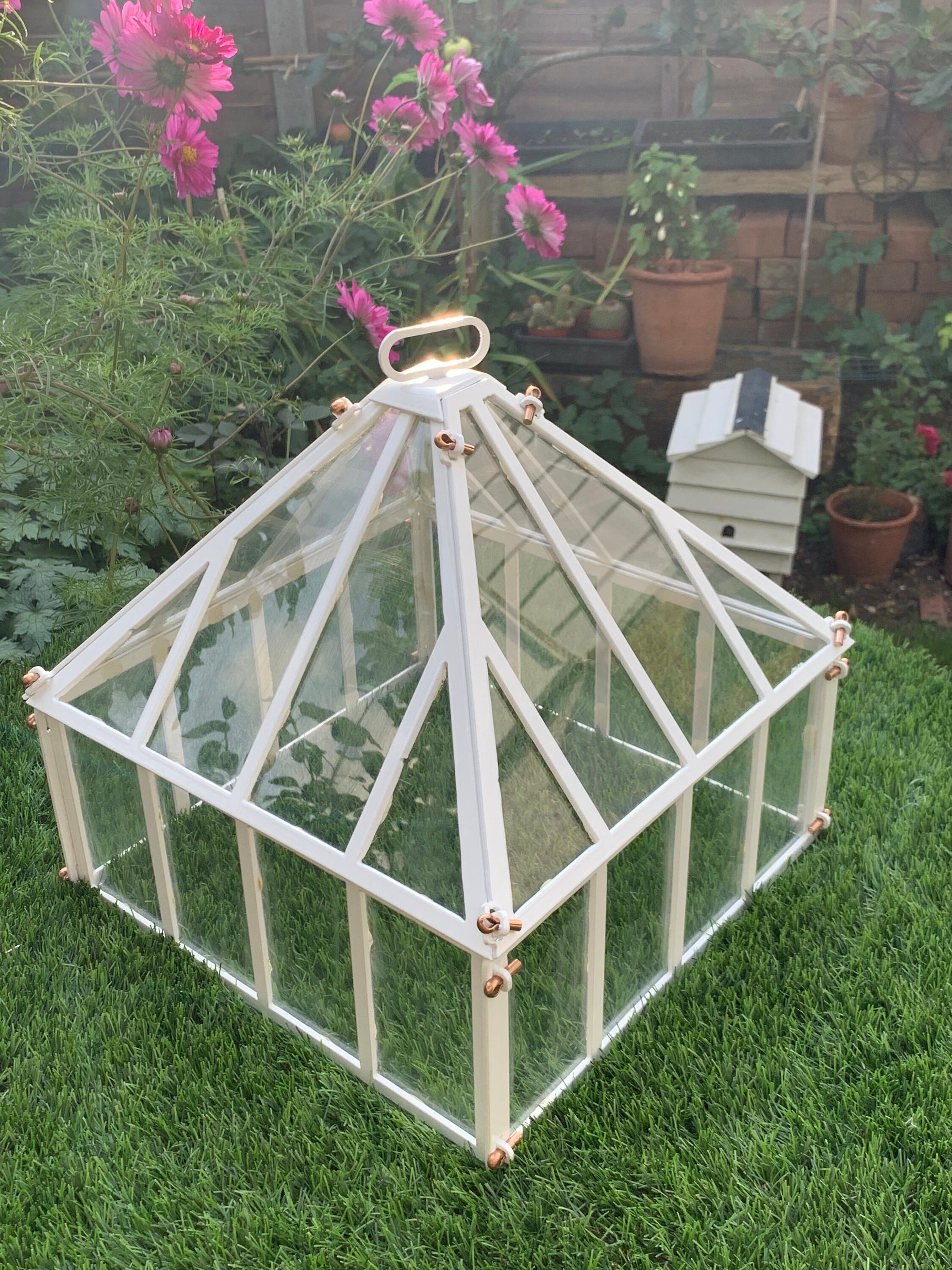 Large Victorian Style Garden Cloche Etsy