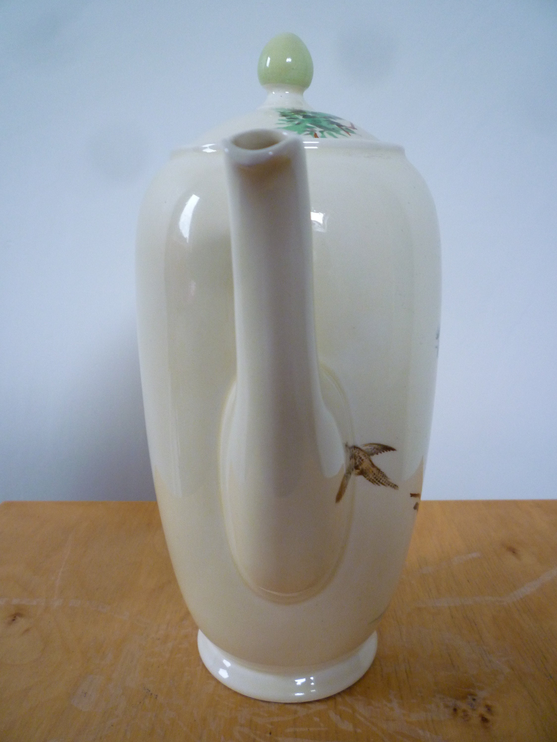 Royal Doulton Coppice Lidded Coffee Pot Country Pheasant