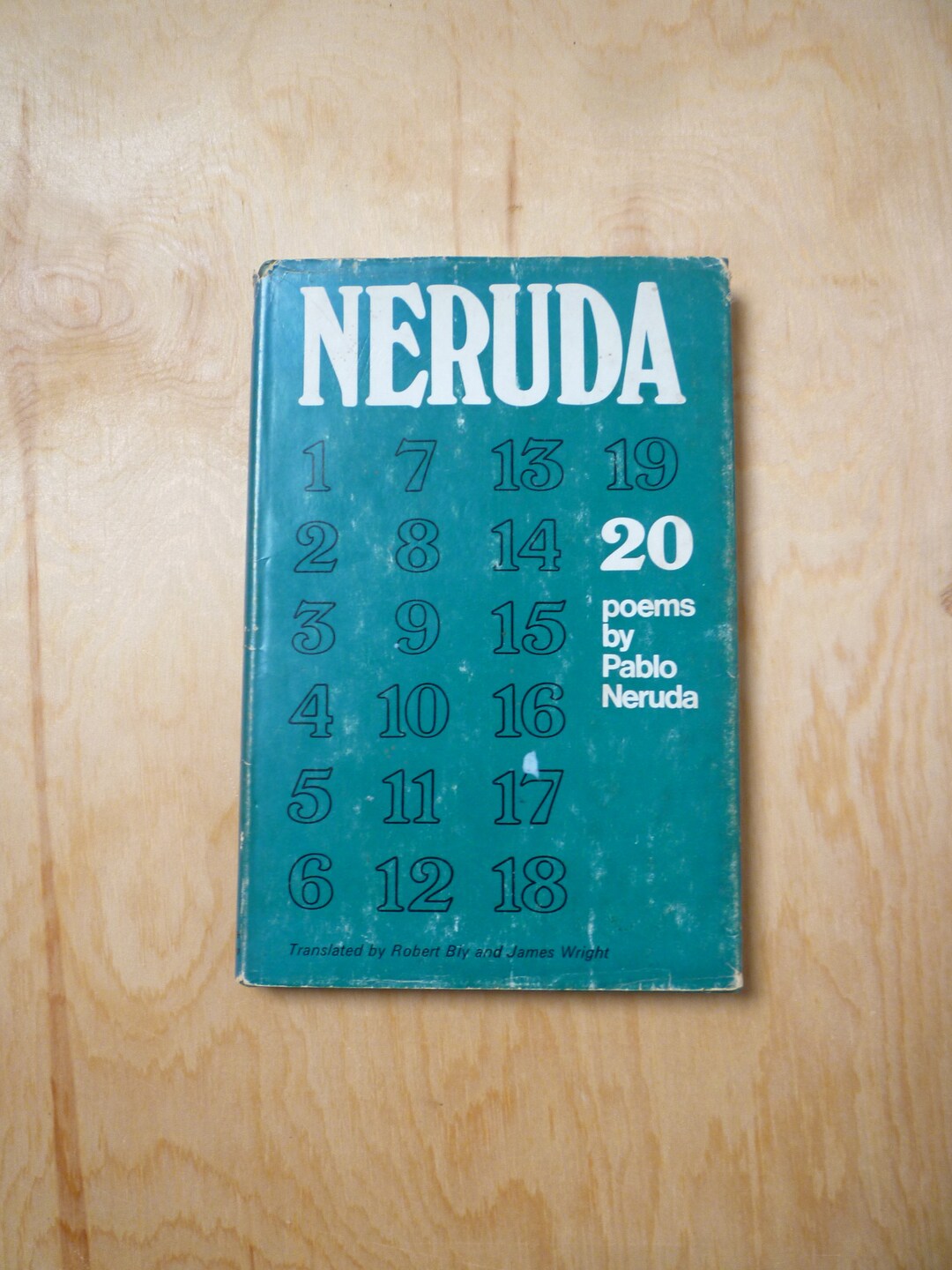 Vintage Book Neruda 20 Poems by Pablo Neruda Translated by