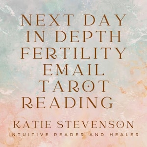 Next Day|24 Hour Delivery Fertility Reading Detailed | TTC Reading | Prediciton Of Fertility | When Will I Concieve?