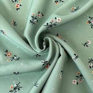 Green Ditsy Dress - Etsy UK