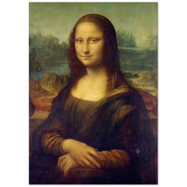 Mona Lisa poster on high quality paper