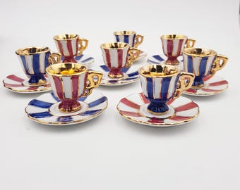 Jolie dînette en porcelaine,dînette vintage,service en