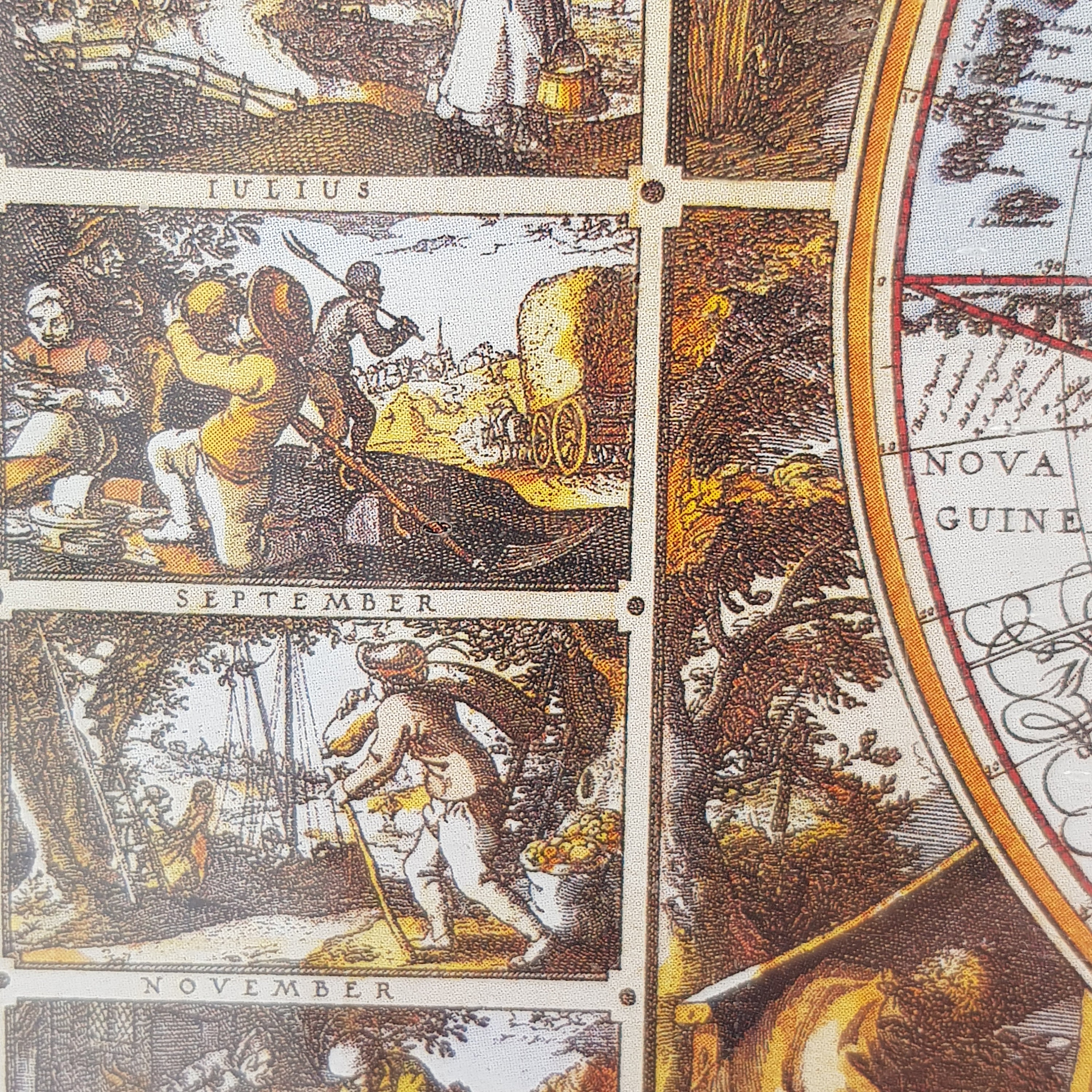 Rare Puzzle 4000 pièces, Magna Carta Mundi par Nicolaes Visscher I /  Description détaillée ci-dessous -  France