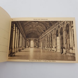 Carnet de cartes postales anciennes | Chateau de Versailles | 23 cartes postales détachables | Détails ci-dessous