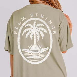 Camiseta de Palm Springs, camiseta de Palm Springs, camiseta de Palm Springs, camiseta de despedida de soltera de California, Palm Springs California, vacaciones en Palm Spring