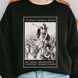 Queen Boudica Sweatshirt, Boudica Crewneck, Womens Rage Gift, Womens Feminist Sweatshirt, History Buff Crewneck, Feminist Sweatshirt