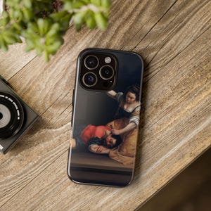 Jael and Sisera, Artemisia Gentileschi, Feminist Tough Case, Artemisia Gentileschi, iPhone Case, Samsung Galaxy, Google Pixel, Art History