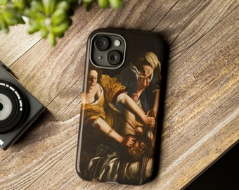 Judith Enthauptung Holofernes Handyhülle, feministisches Tough Case, Fine Art Print Handyhülle, iPhone Hülle, Samsung Galaxy, Google Pixel Hülle