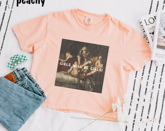 Girls Will Be Girls Boxy Shirt, Judith Beheading Holofernes