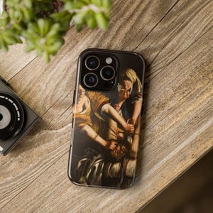 Judith Beheading Holofernes Phone Case, Feminist Tough Case, Fine Art Print Phone Case, iPhone Case, Samsung Galaxy, Google Pixel Case