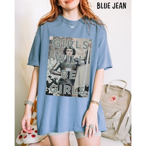 Joan Of Arc T-Shirt, Feminist Tee, Early Feminist Shirt, Girls Will Be Girls Top, Powerful Women, Womens Rights Shirt, I Was Born For This