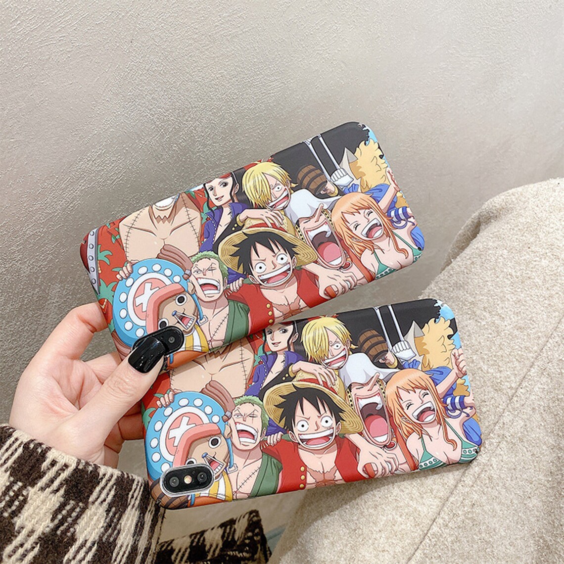 Luffy One Piece Anime Phone Case l Straw Hat Luffy Japan Etsy