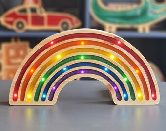 Rainbow - Night Light | Room Decoration | Nursery Room Lamp