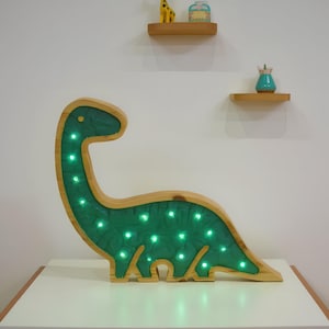 Dinosaur lights, wooden dinosaur, dinosaur led light, Dinosaur Lamp, Dino Glow: Illuminating Your World with Dinosaur Lights