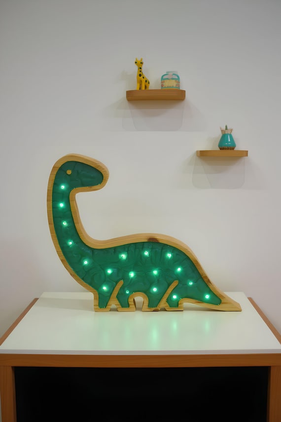 Dinosaur lights, wooden dinosaur, dinosaur led light, Dinosaur Lamp, Dino Glow: Illuminating Your World with Dinosaur Lights