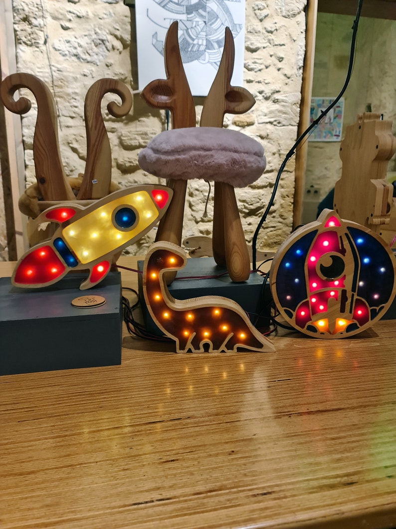 Dino Light Small Size Kids Night Lights Children's Room Light zdjęcie 3