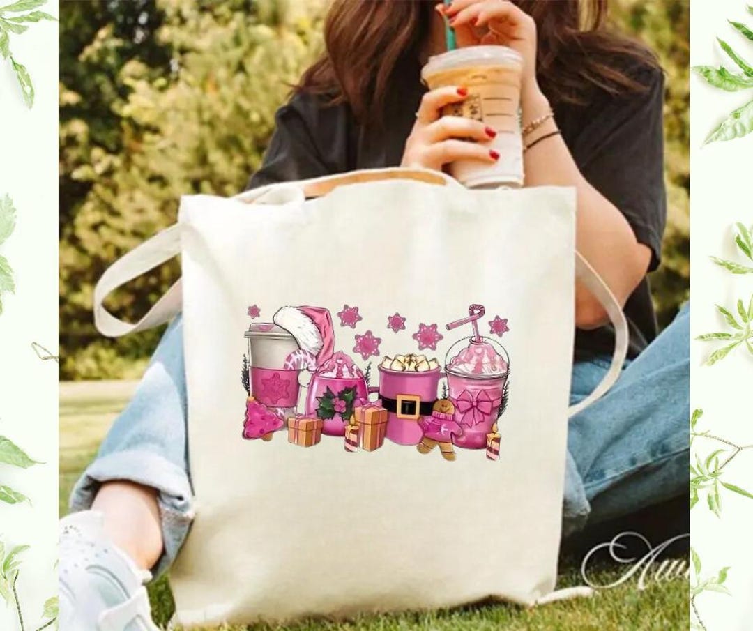 Pink Coffee Cup Tote Bag. the Pink Coffee Cup Tote Bag. From Going to ...