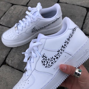 Custom Cheetah Nike Air Force 1’s