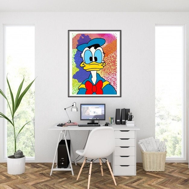 Affiche Murale Donald , Impression Numérique, Donald Pop Art