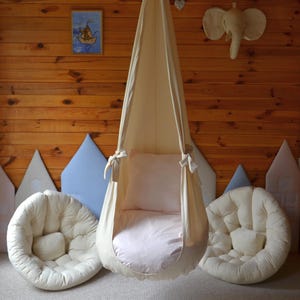 Cocoon swing, Hammock Chair, Handmade Eco-Friendly Children's Hammock Swing Chair - Perfect for Kids' Rooms