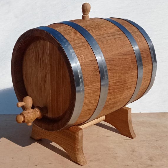Gepersonaliseerde whisky eiken vat 3L 5L 10L 15L Handgemaakt houten vat voor wijn bourbon rum bier Cadeau voor hem vader echtgenoot vriend wijnliefhebber   België