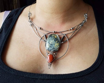 40X27X6 mm Loose Gemstone B-132 Dendrite Opal Pendant Dendrite Opal Macrame Pendant Gemstone Pendant Oval Shape 51.00 Ct