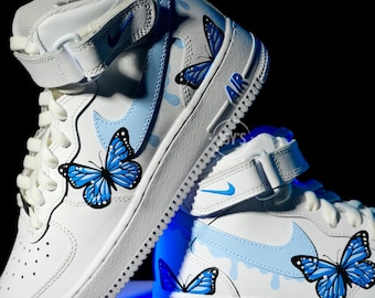 airforce 1 with butterflies